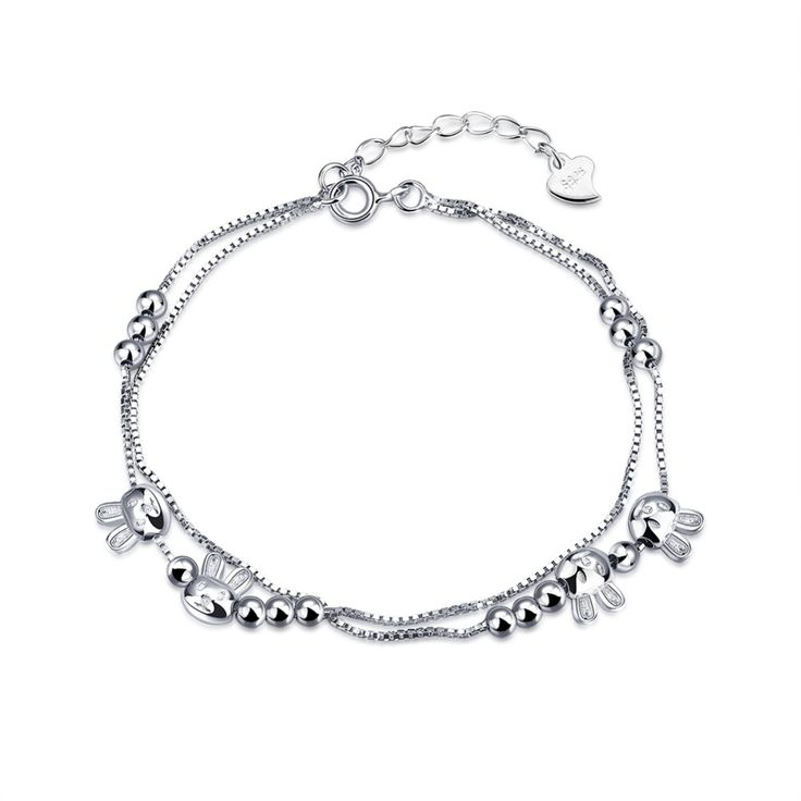 100% 925 sterling silver bracelets for women bracelets femme high quality  sterling silver jewelry kzuqhba