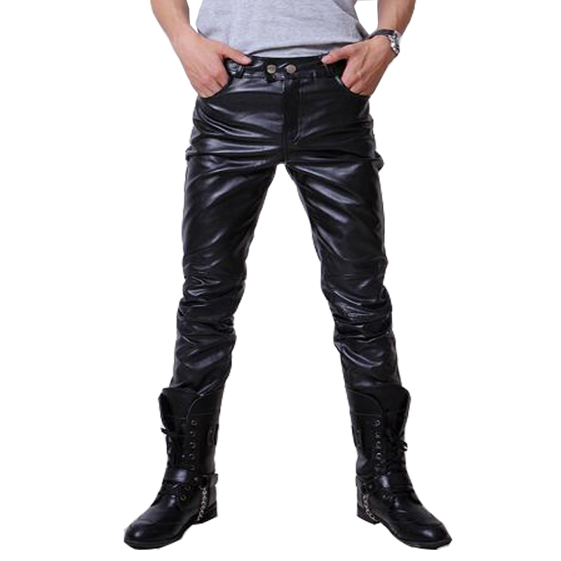 aliexpress.com : buy 2016 hip hop mens leather pants faux leather pu  material 3 nnfeptb