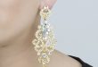 antoinetteu0027s fancy bollywood antique dangle earrings - gold pyvozvs