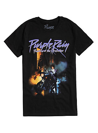 band tees prince purple rain t-shirt, black, hi-res gyproft