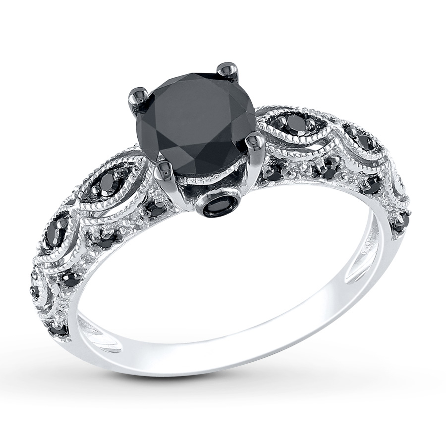 black diamond ring hover to zoom OIYOGNP