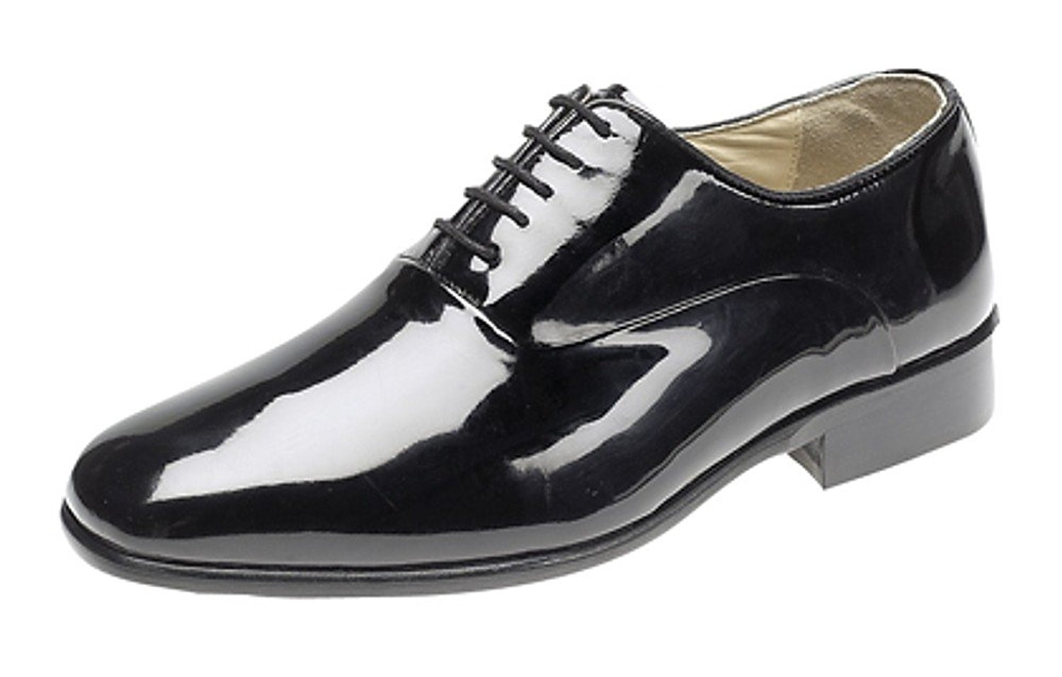 black patent shoes mens evening / uniform / oxford shoes black patent leather u0026 leather sole xieuxjo
