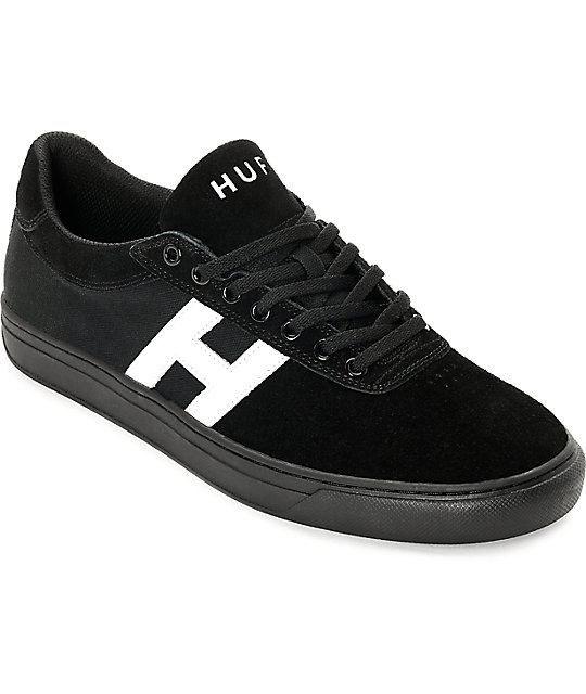 black shoes huf soto black u0026 white skate shoes ktcobnj