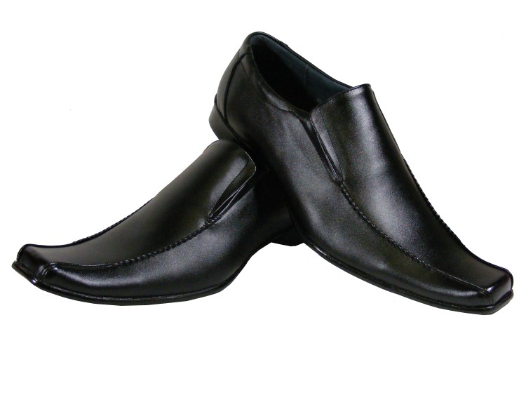 black shoes new-mens-black-leather-men-casual-loafer-shoe- gabyuiv