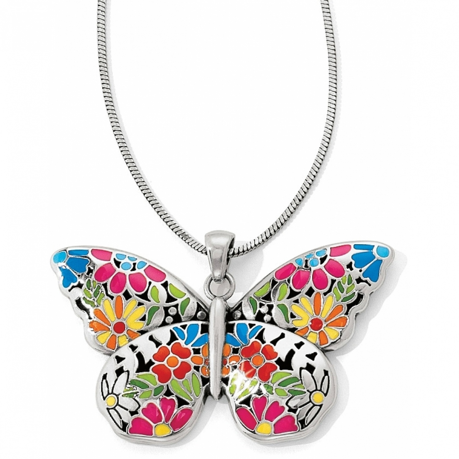 butterfly jewelry suncatcher convertible necklace nkyblph