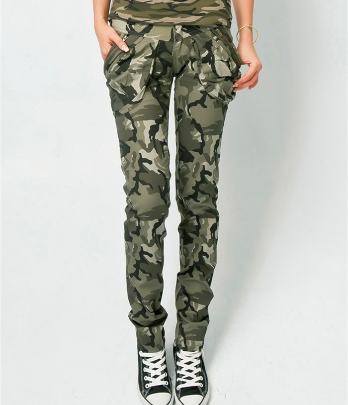 camouflage pants for women camo pants for women military army skinny camouflage 100% cotton elastic  pencil pants womenu0027s oeyfogt