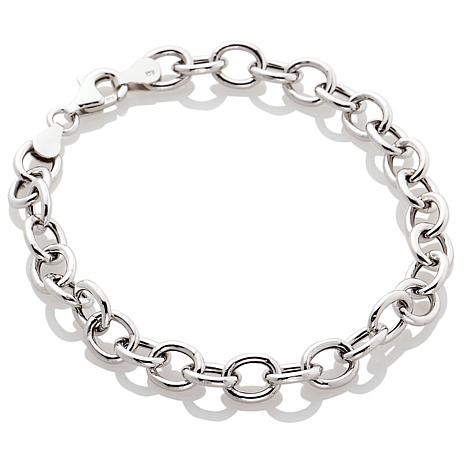 chain bracelet sterling silver 7-1/4 cpzcbbn