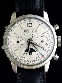 chronograph watch 1959)-complex mechanical chronograph with 12-hour recoding capabilities,  automatic day, date, month, and moon phase uxwfyuk
