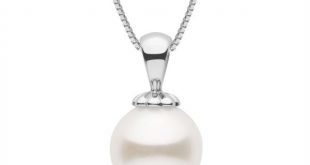 classic collection 9.0-10.0 mm white freshadama pearl pendant ndbomxx