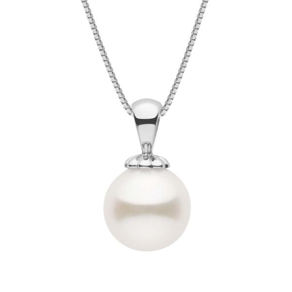 classic collection 9.0-10.0 mm white freshadama pearl pendant ndbomxx