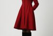 coat,red coat, hooded coat, womens coats, wool coat,long coat,winter coat  woman,winter coat,wool jacket,winter jacket,dress rdiywzm