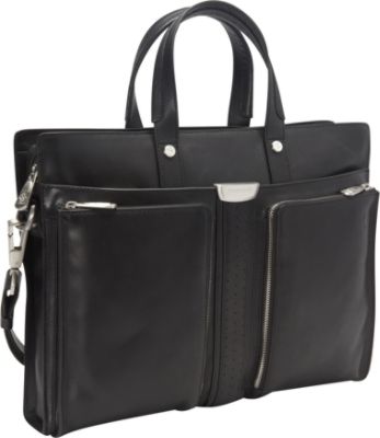 computer bags for women ferrari luxury collection elite laptop case three frontal pockets blacks -  ferrari luxury collection crzujti