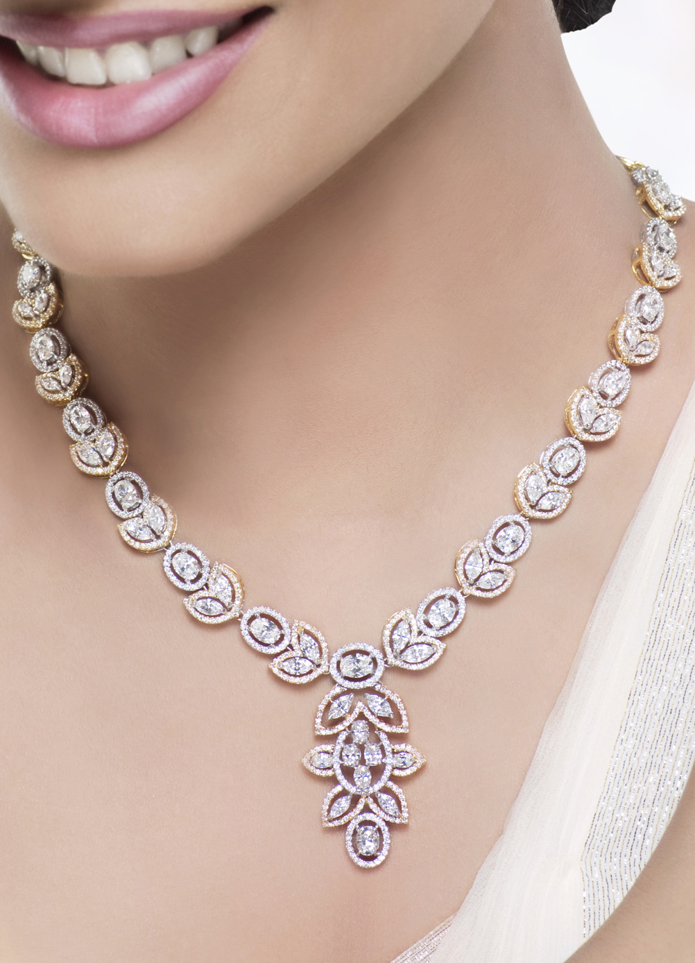 diamond necklace for women luxury jewelry | luxury women diamonds necklace great for bridal jewelry syfbiuz