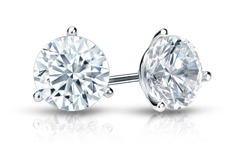diamond stud earrings certified diamonds djiboyn