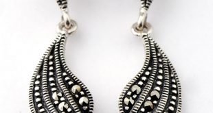 earing jewelry sterling silver 925 marcasite jewelry wholesaler from  thailand http://www. zklgdwc
