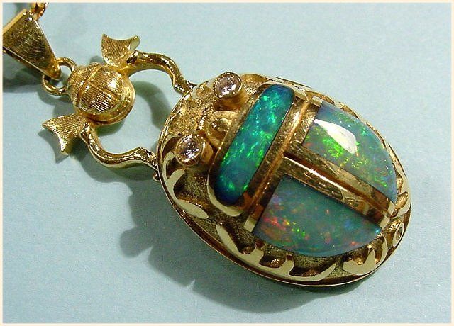 egyptian jewelry stunning opal scarab makes me want to work with both - the stone and the vtjeryf