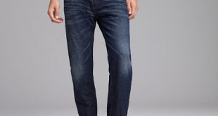 flannel lined jeans straight-fit flannel-lined jean in carbon worn wash bzjilqf