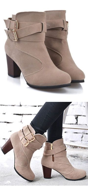 fold over furry lining ankle boots lwdyviy