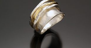 gold and silver rings fun ring ii by sana doumet (gold u0026 silver ring) | artful home qiwtxmz
