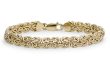 gold bracelets byzantine bracelet in 18k yellow gold rqhmlfa