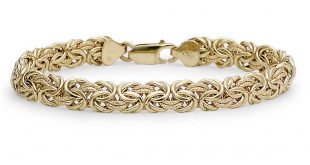 gold bracelets byzantine bracelet in 18k yellow gold rqhmlfa