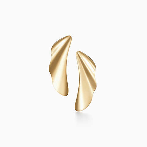 gold earrings new elsa peretti® high tide earrings in 18k gold. ltqewir