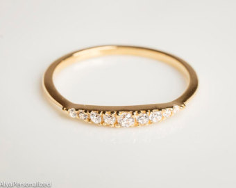 gold wedding bands diamond wedding band - wedding band women - diamond wedding ring - half  eternity zxwgmko