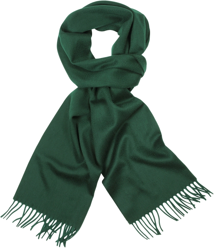 green scarf ... green scarves cnc costume national coveri collection solid wool fringed  long scarf ... imvydph