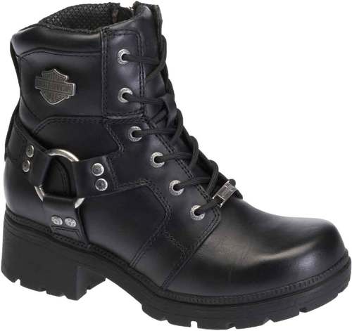 harley davidson boots for women harley-davidson® womenu0027s jocelyn 5.5-in black leather motorcycle boots.  d83775 vvlduyr