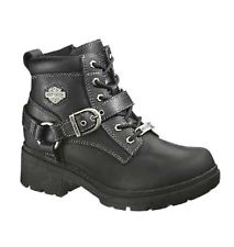 harley davidson boots for women new harley-davidson® womenu0027s tegan lace-up black leather motorcycle boots  d84424 brmcjpi