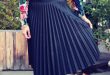 how to wear a pleated skirt | video | popsugar fashion jjcjcec