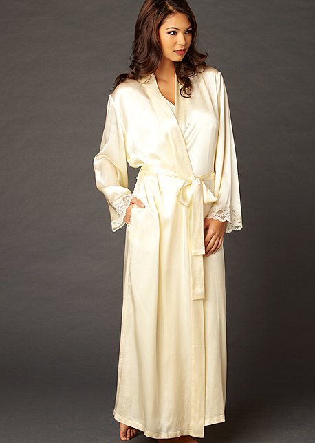 indulgence silk robe - luxury silk robe ghabhhw