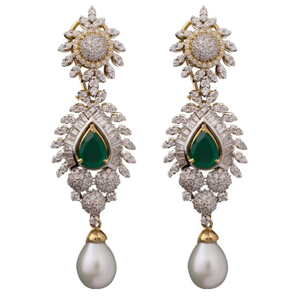 jewellery earrings diamond earrings collections, indian diamond earrings, buy diamond earrings  online, kiran kumar lalithaa jewellery kaznwjq