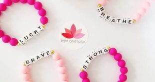kids jewelry affirmation bracelet for children and fun adults!- pink beads combined with  positive word affirmations sisztnc