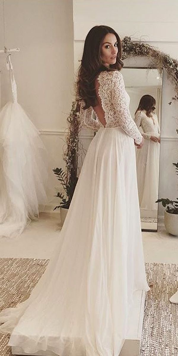 lace wedding dress bridal inspiration: 27 rustic wedding dresses bunvsxv