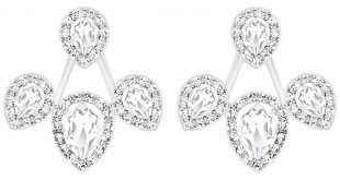 laina pierced earring jackets - jewelry - swarovski online shop zmfpefb