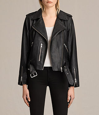 leather jackets women balfern leather biker jacket hmhkqsd
