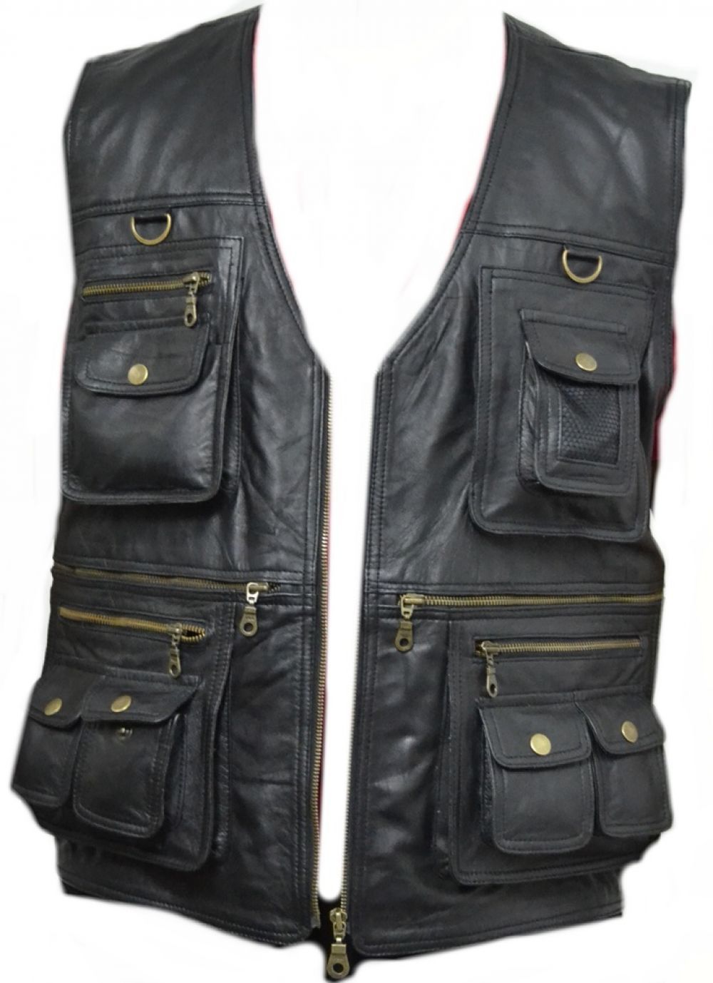 leather vest celebrita-italy-men-039-s-front-pocket-vest- hnhtoib