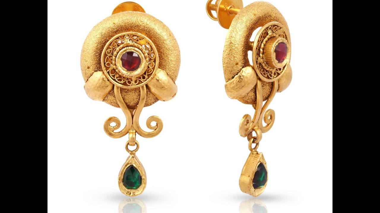 light weight earrings collection , latest gold earring designs cqntqfi
