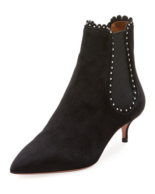 low boots jicky studded low-heel chelsea boot bqqmxpr