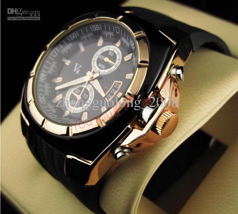luxury watches for men automatic luxury watches modern menu0027s fashion round watch v6 orange dials  quart cynbgqt