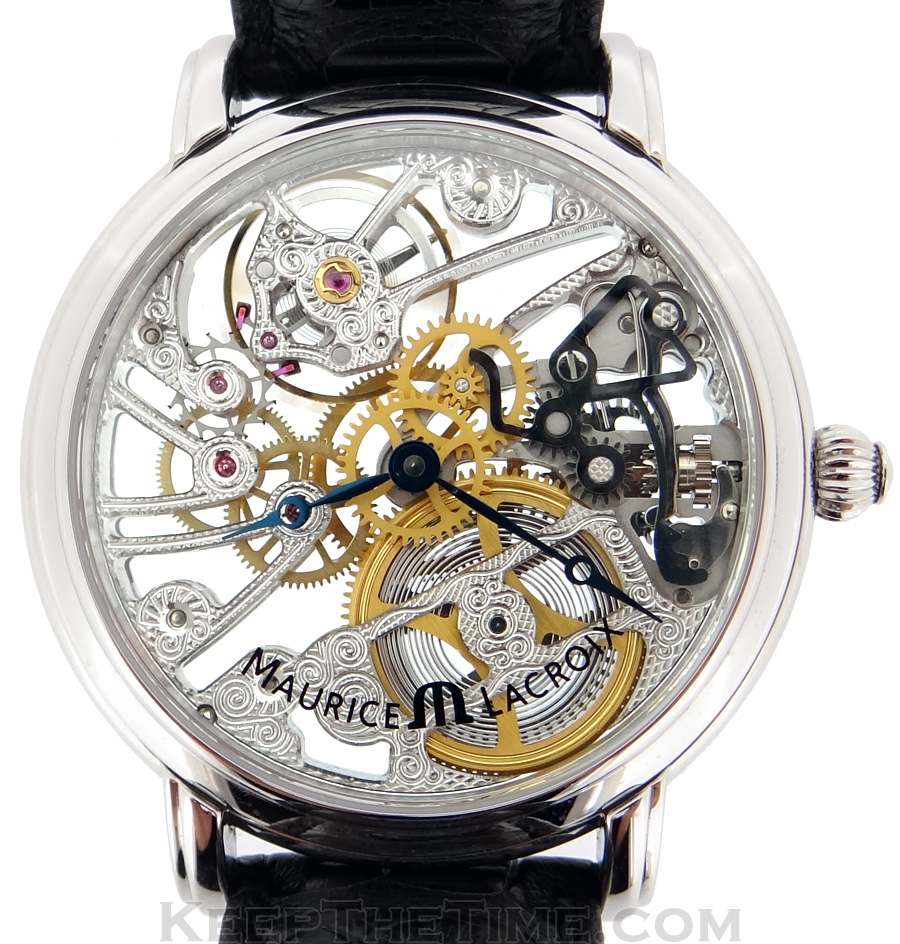 maurice lacroix mp7048 masterpiece skeleton mechanical watch bylxpub