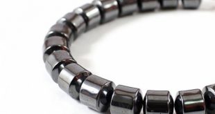 mens bracelet, hematite jewelry for men, gray stones sdzeaux
