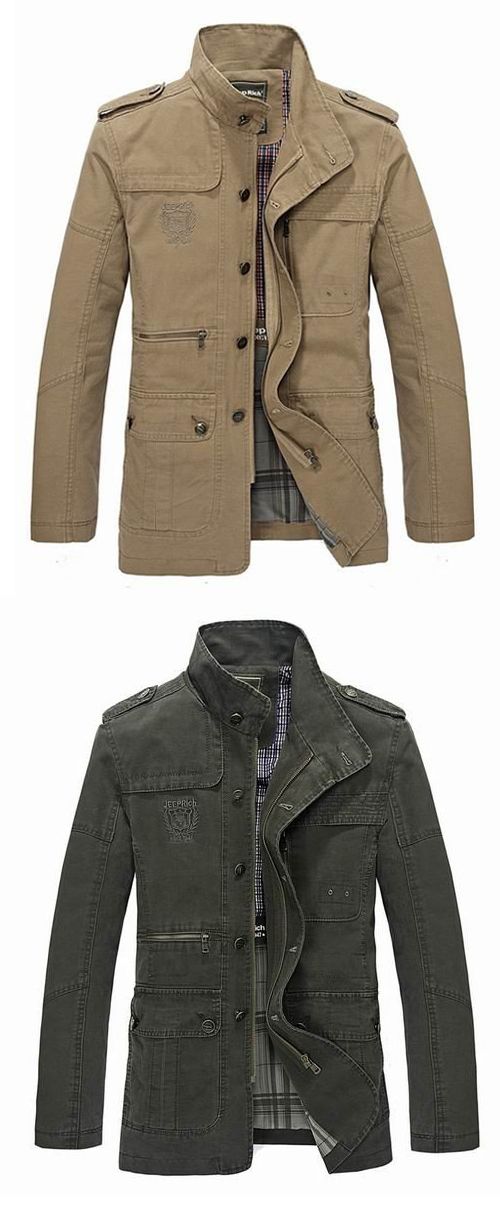mens coat menu0027s spring casual business washed lapel cotton blend jacket coat phhrsbz