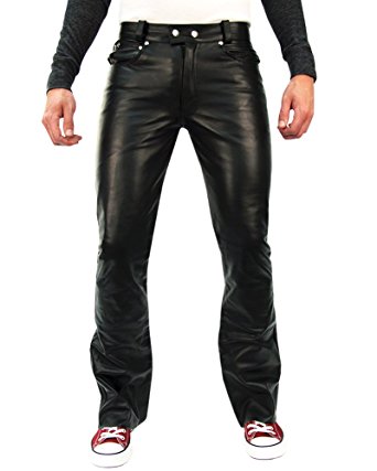 mens leather pants bockle® 1970 butcut men leather pants trouser tight leather jeans  lederhose, size: w28 gpypsrv