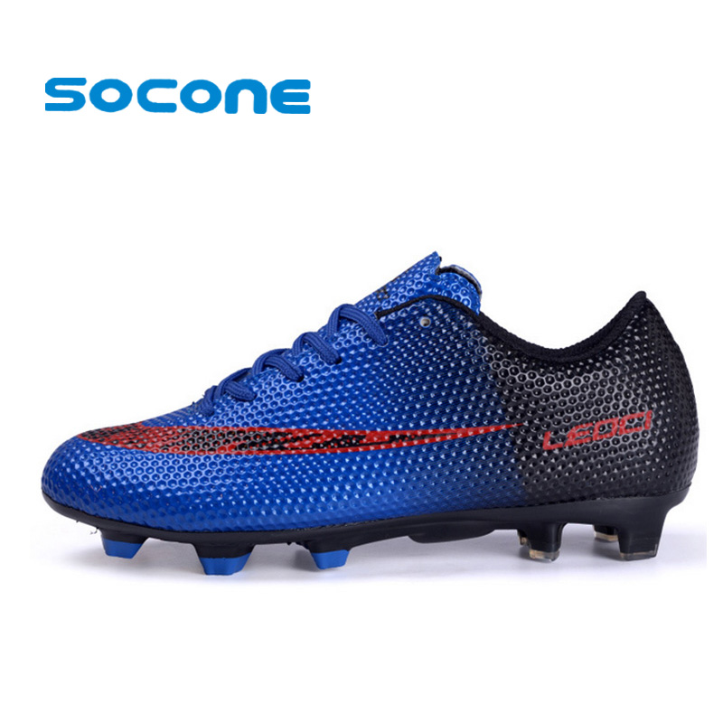 mens soccer shoes 2017 sport football shoes for man boys outdoor long  spikes fg nrcylrb