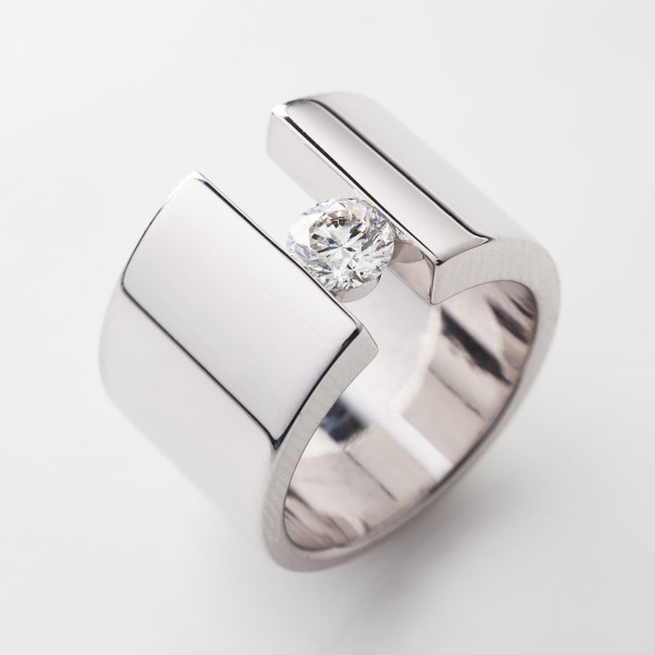 modern engagement rings modern engagement ring design with white diamond by richard moser @ dds  diamonds piacxao