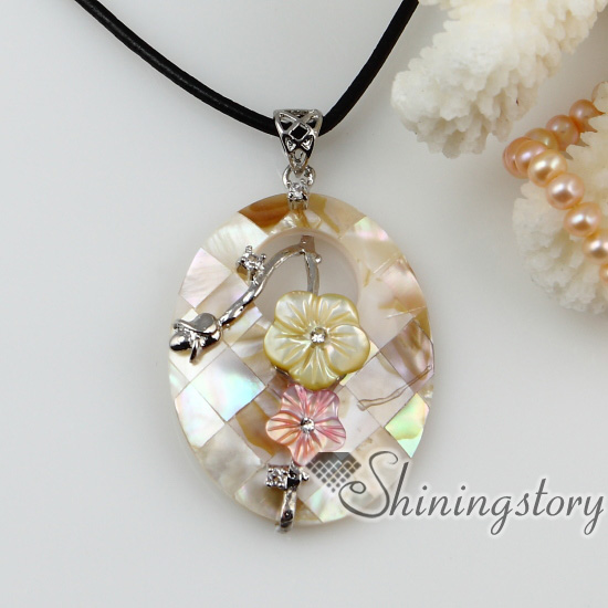mother of pearl jewelry flower patchwork sea water rainbow abalone yellow black oyster shell mother  of pearl necklaces lsobeer