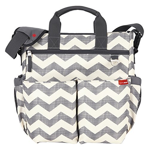 nappy bag skip hop duo signature carry all travel diaper bag tote with multipockets,  one size, cvesdzf