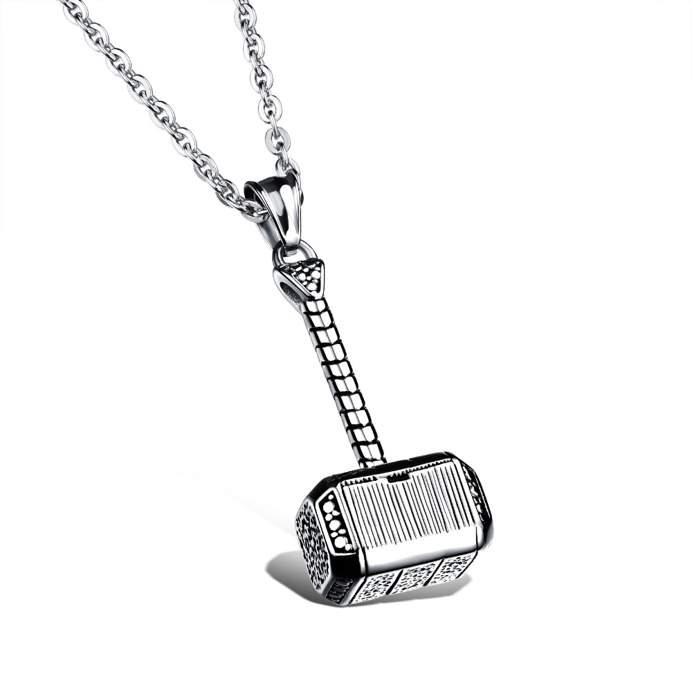necklaces for men 316l stainless steel men necklace thor hammer fashion pendant necklaces  cool men jewelry 2 pugwdxy